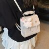 Flap Mini Backpack Bag